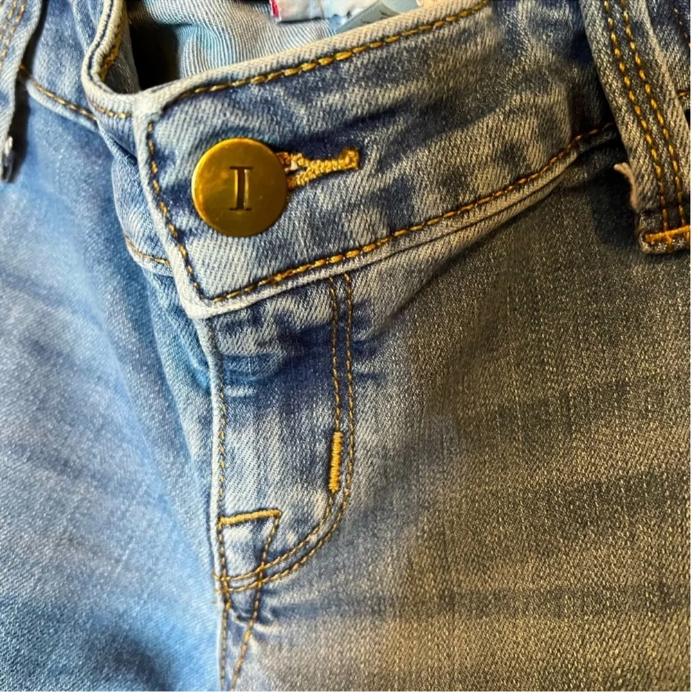 Isabel Maternity by Ingrid & Isabel Blue Jeggings Jeans Size 2/26R Stretch Over-